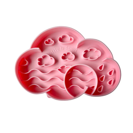 cloud slow feeder bowl | strawberry
