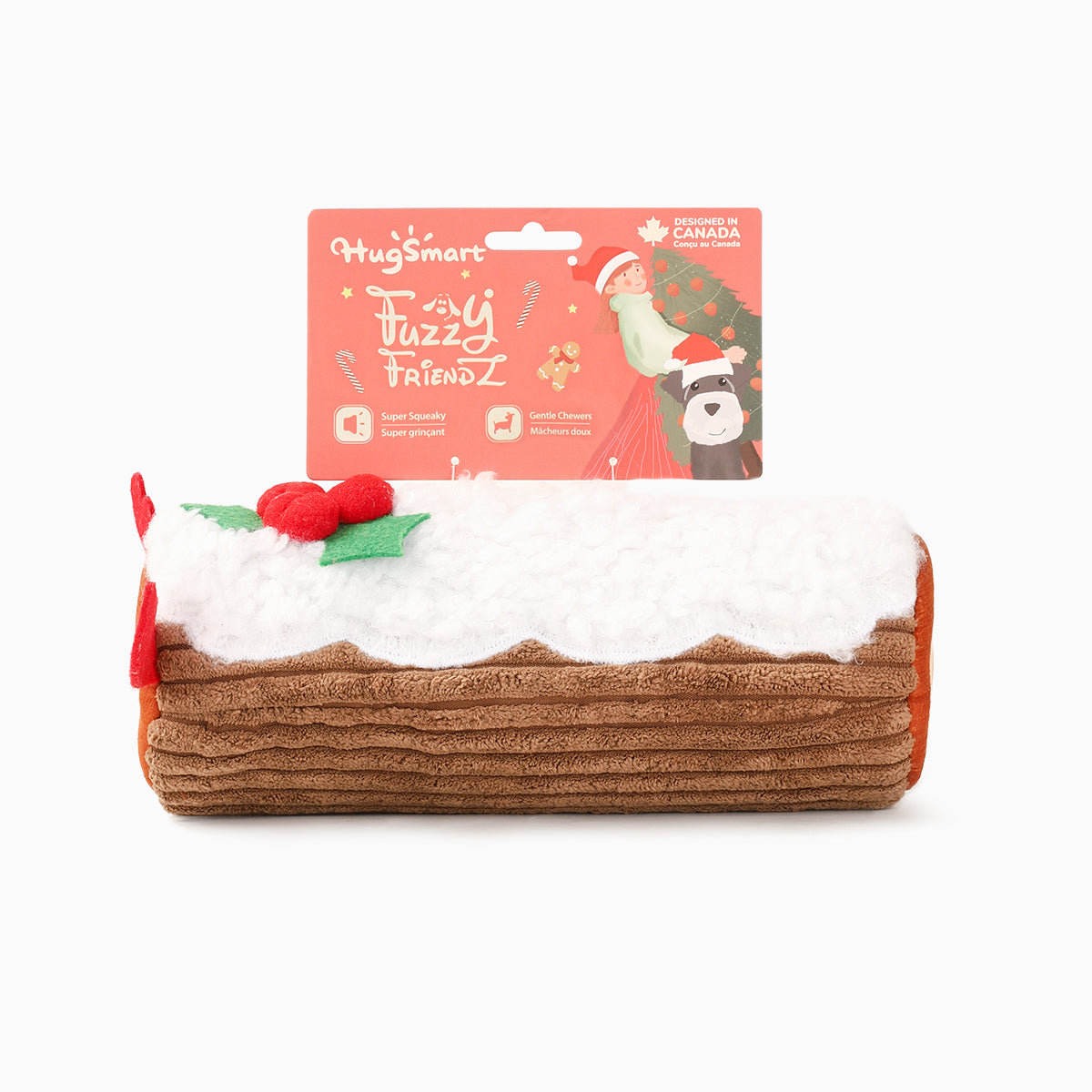 Yule Log Plush Toy