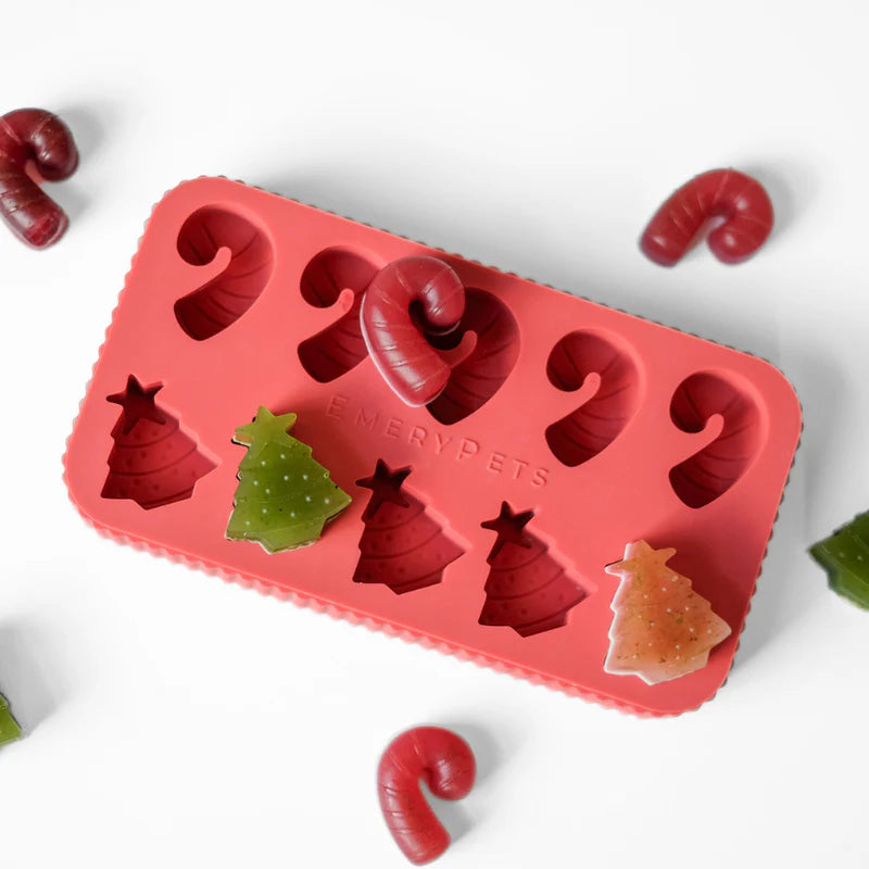 Christmas Tree + Candy Cane Treat Mold (Seasonal)