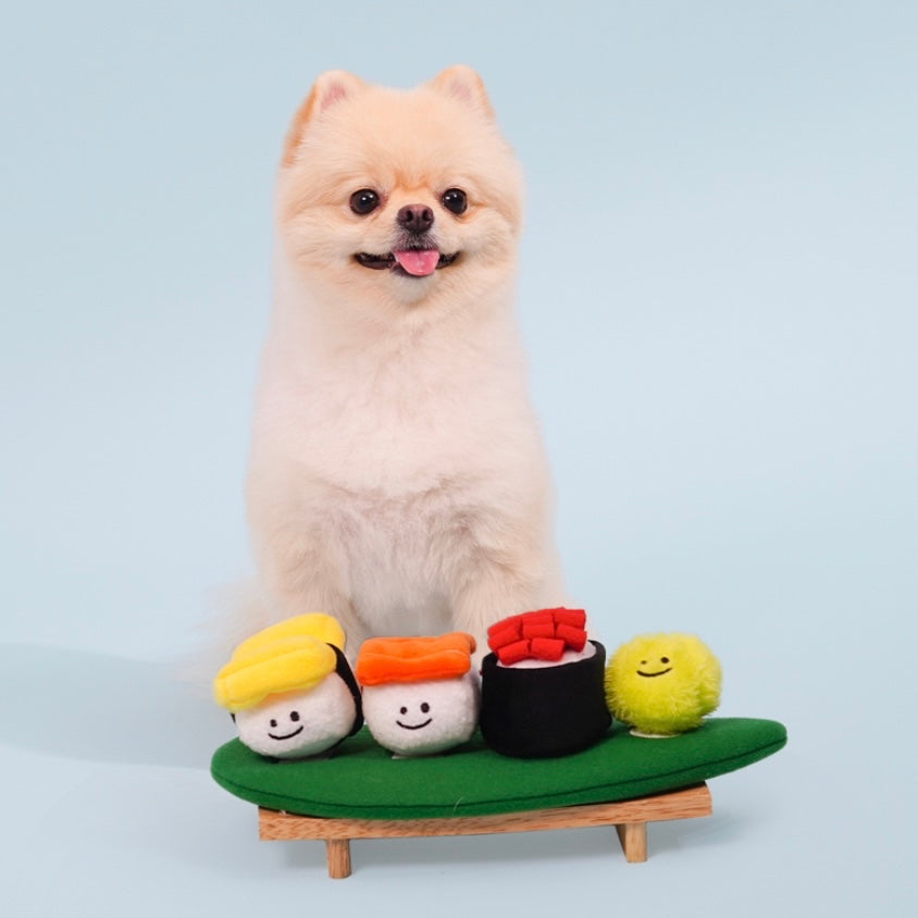 Sushi Platter Nosework Toy