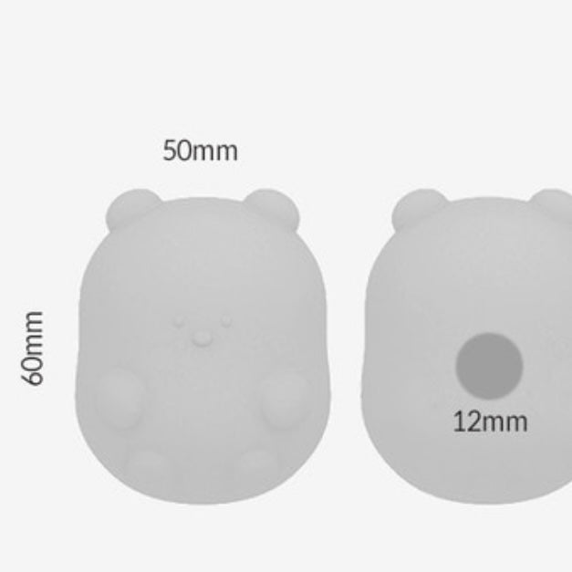 Jelly Bear Silicone Nosework Toy