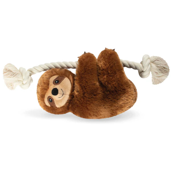 Stanley Brown Sloth Squeaky Plush Toy