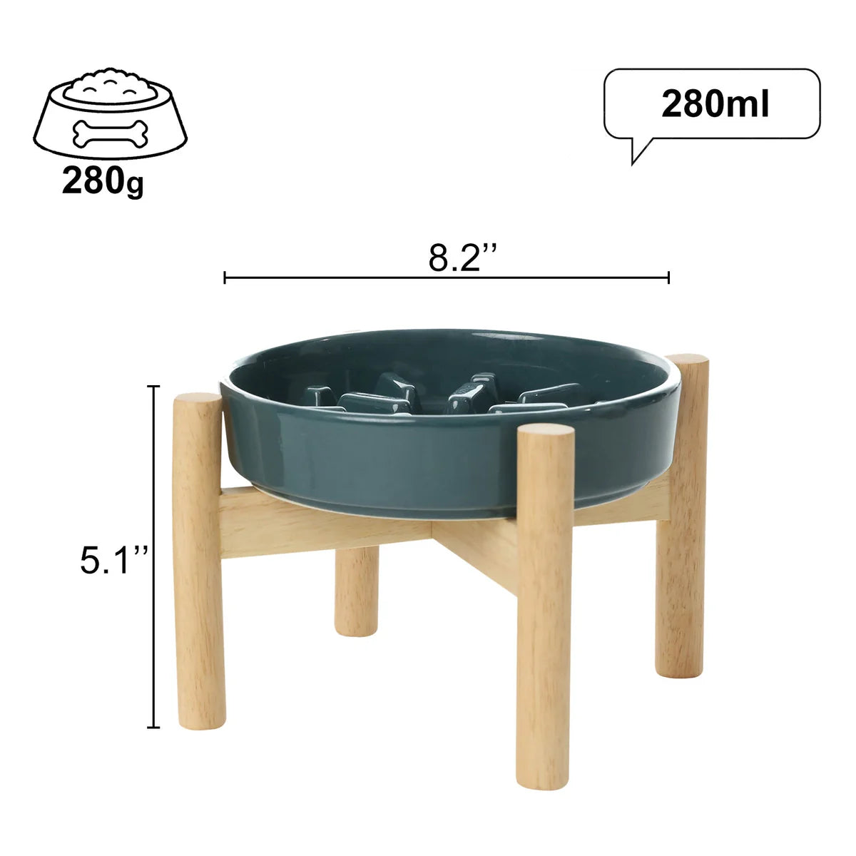 PEHOM Spark Slow Feeder Bowl