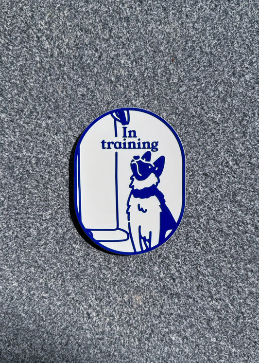 In Training Leash Patch