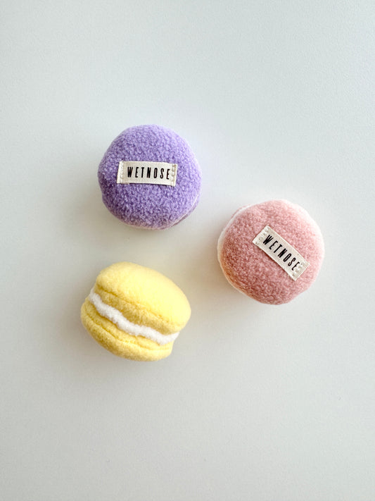 Macaron Dog Toy (Set of 3)