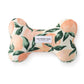 Peach and Cream Dog Squeaky Toy