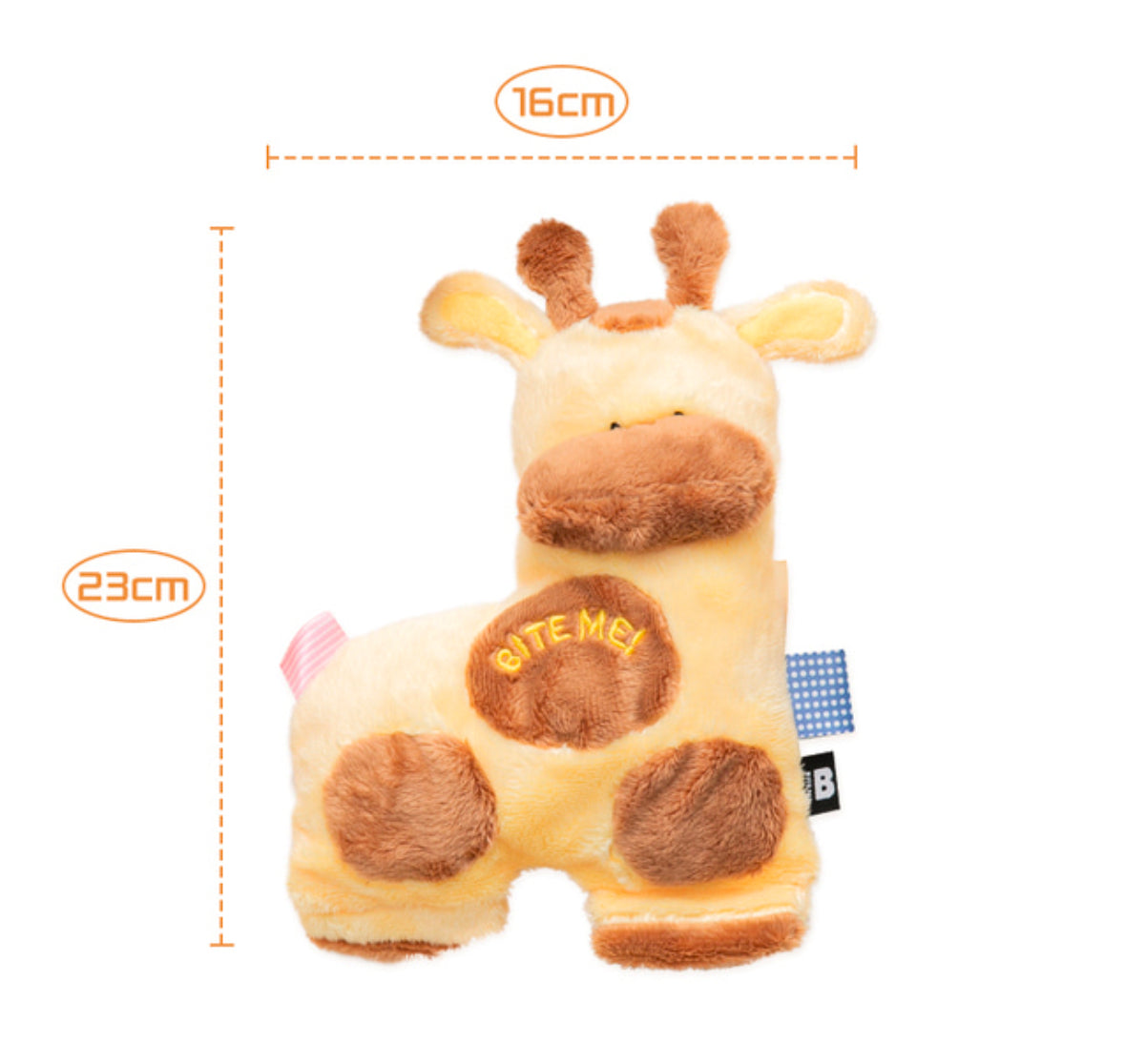 Giraffe Stubby Friends Toy