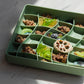 wavies slow feeder bowl | artichoke