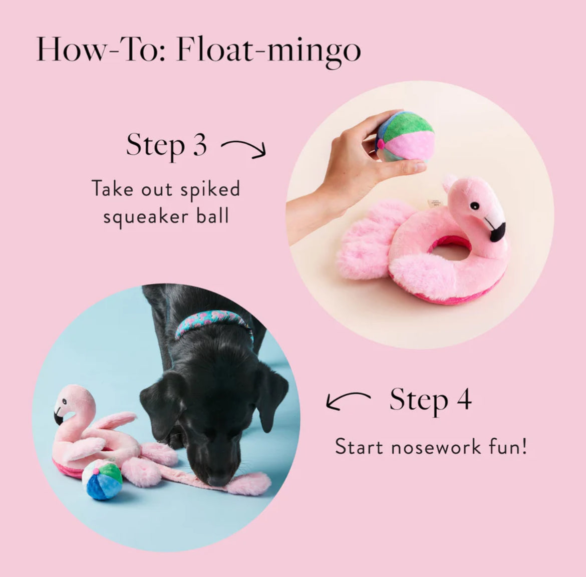 Float-mingo Interactive Snuffle Dog Toy