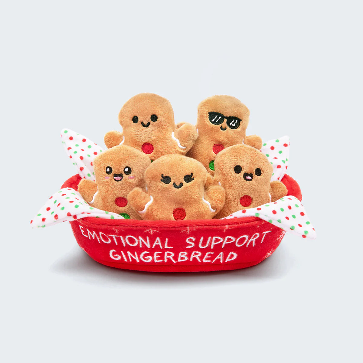 Emotional Support Gingerbread Cuddly Plush