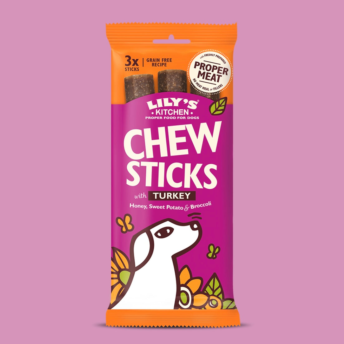 Chew Sticks with Turkey