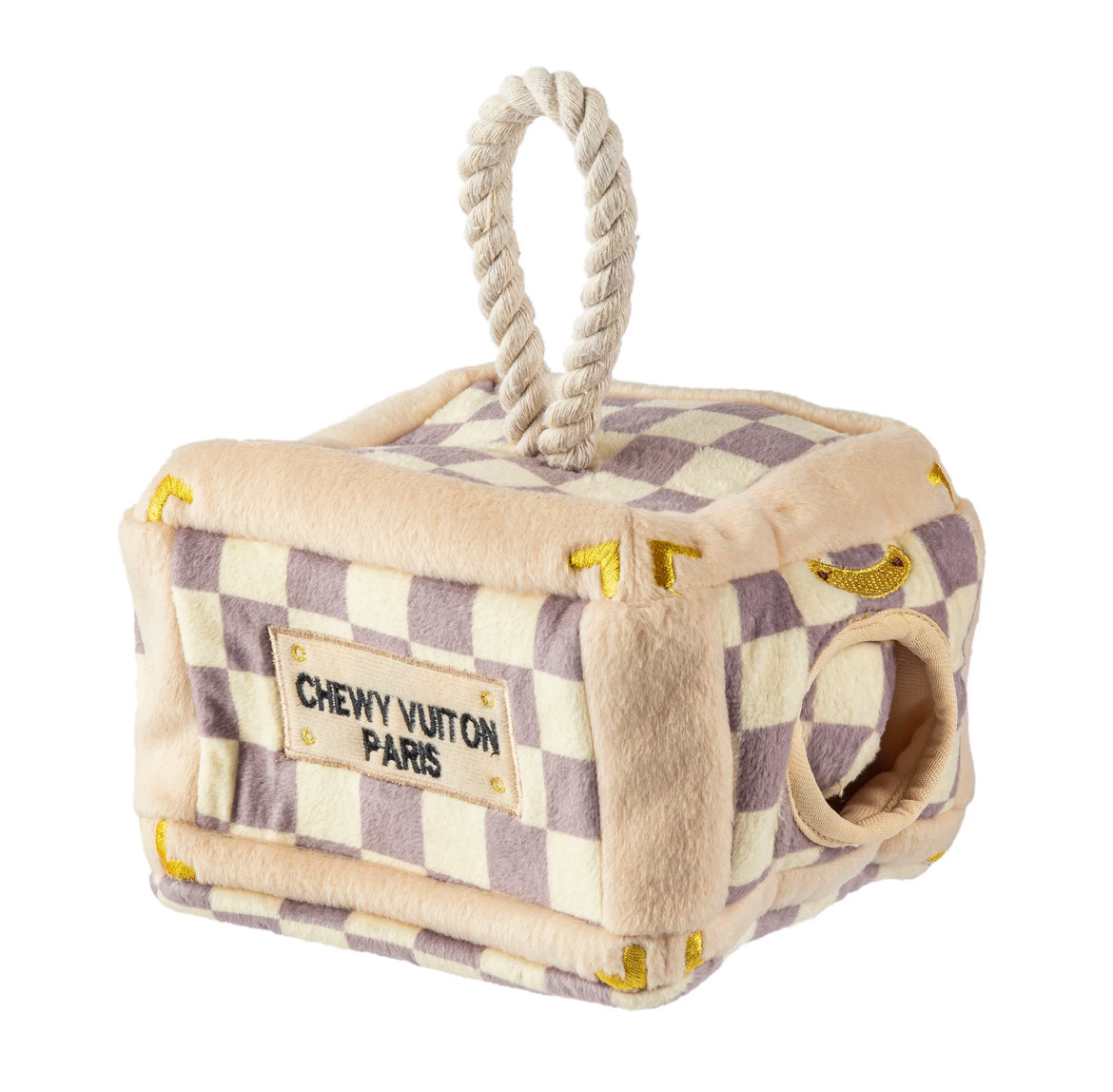 Checkered Chewy Vuiton Trunk – Activity House