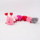 Valentine's Caterpillar Tug Toy