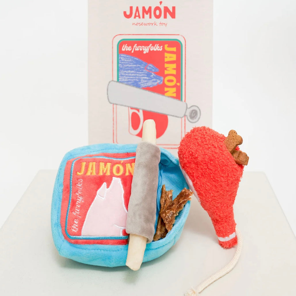 Tinned Jamón Nosework Toy