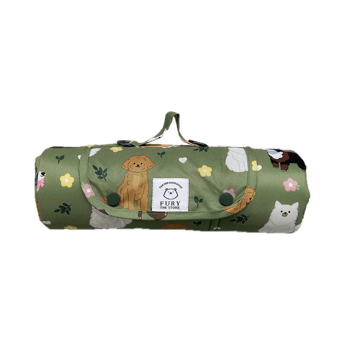 dogs at the park settle mat