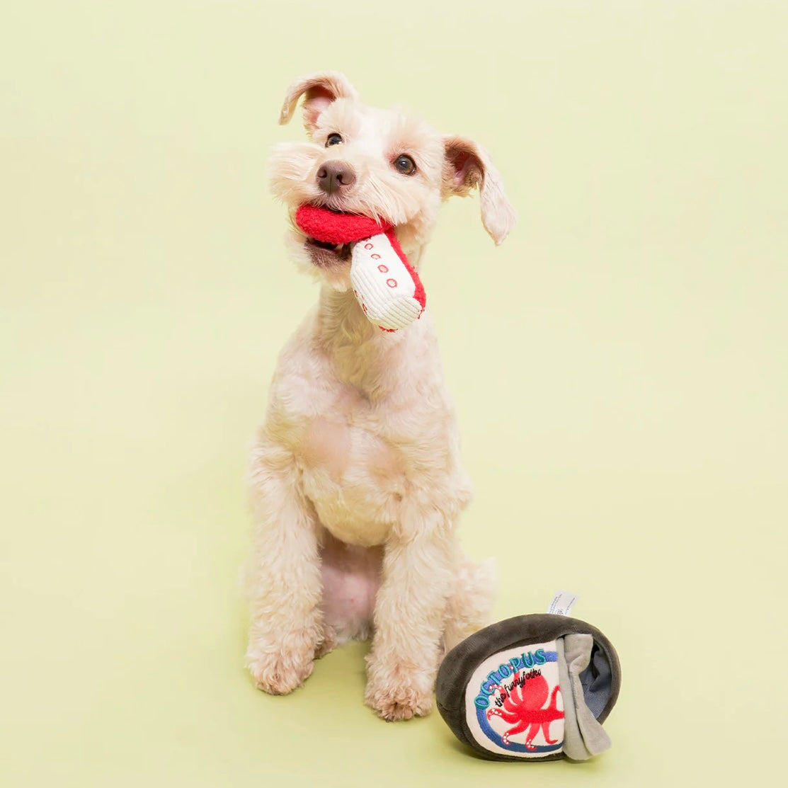 Tinned Octopus Nosework Toy