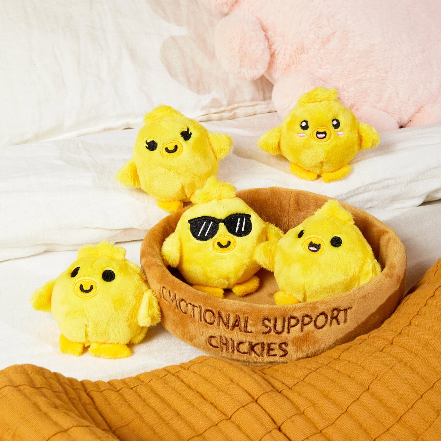 Emotional Support Chickies Cuddly Plush