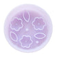 Flower + Leaf Slow Feeder Bowl (Translucent Purple)