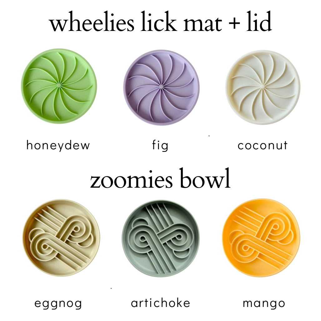 OLLIE B. GOOD BUNDLE | wheelies + zoomies slow feeder bowl