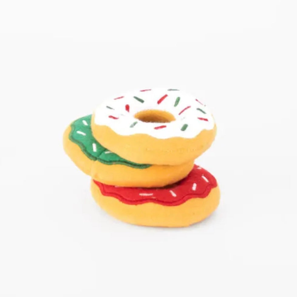 Christmas Mini Donutz Plush Toy (Set of 3)