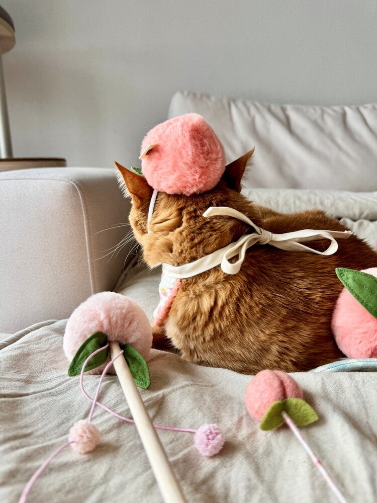 Peach Head Piece
