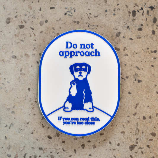 *NEW* Do Not Approach Leash Patch