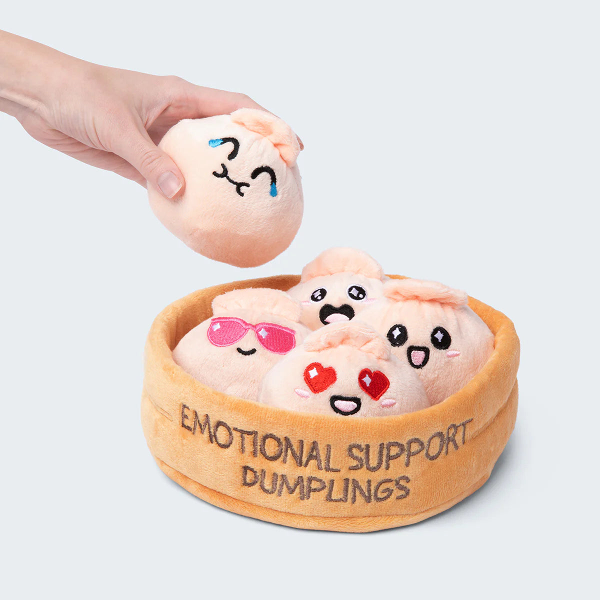 Emotional Support Dumplings Cuddly Plush