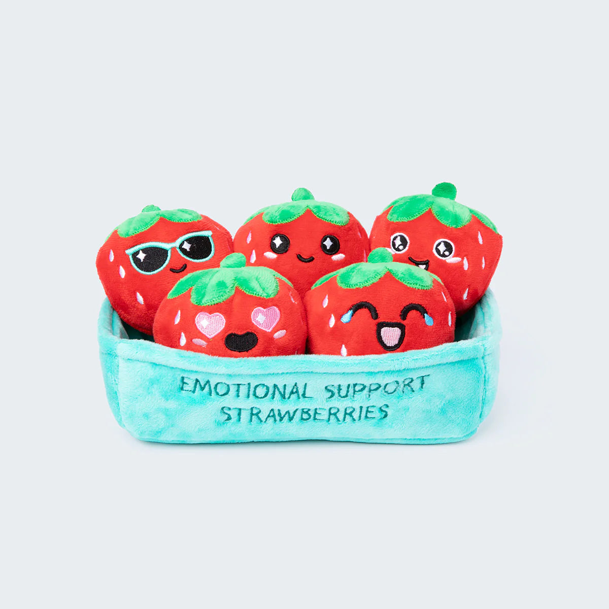 Emotional Support Strawberries Cuddly Plush