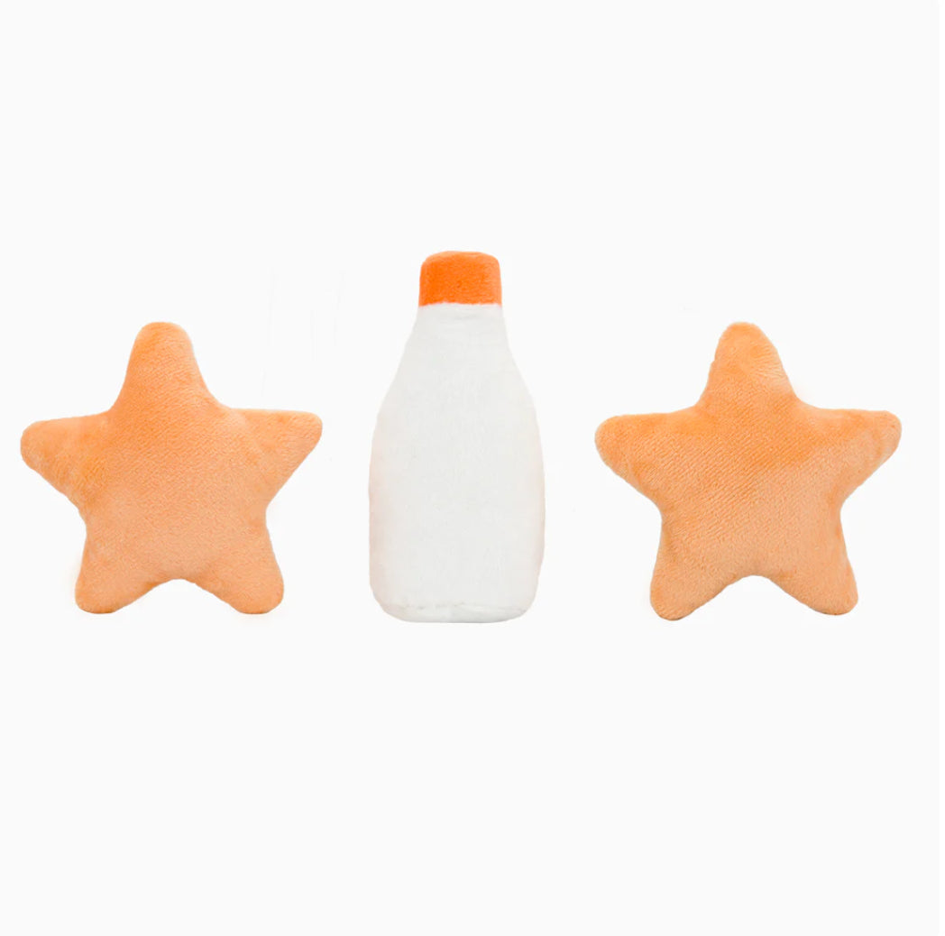 Milk & Cookies Friend Toy (Set of 3)