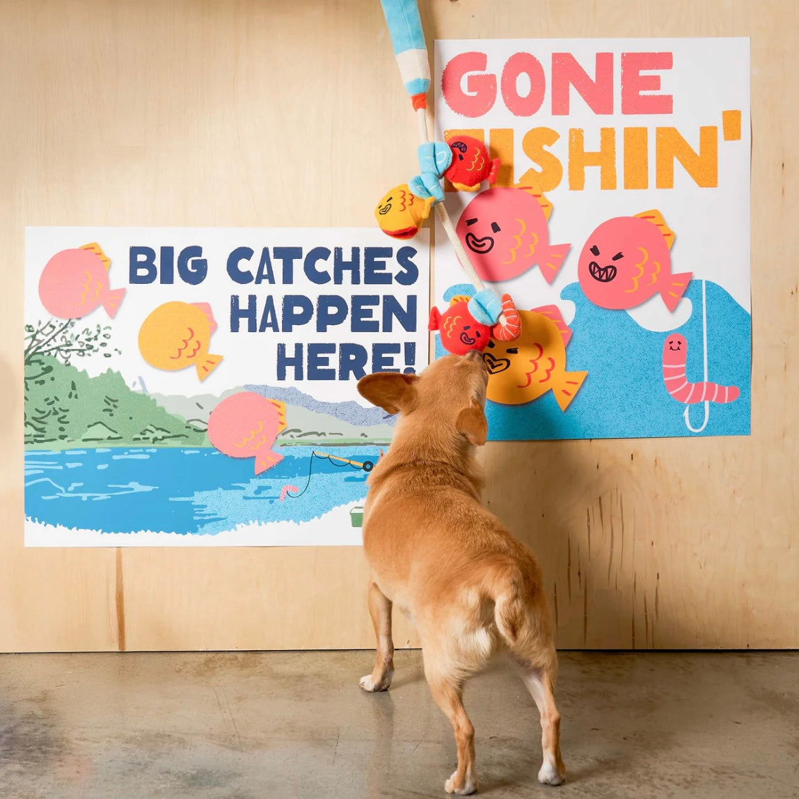 Fishing Nosework & Tug Toy