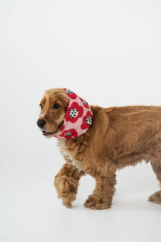 Red Flowers Snood