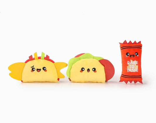 Taco Pupper Friend Toy (Set of 3)