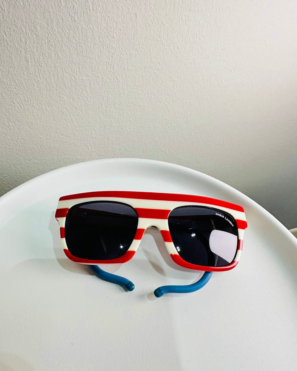 ✿ SUNNIES for good ✿ Super Red & White Stripes