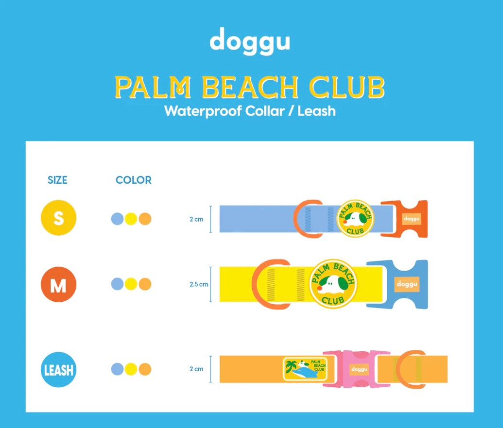 Palm Beach Club Waterproof Leash