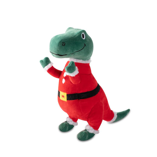 Merry Rex-mas Squeaky Plush Toy