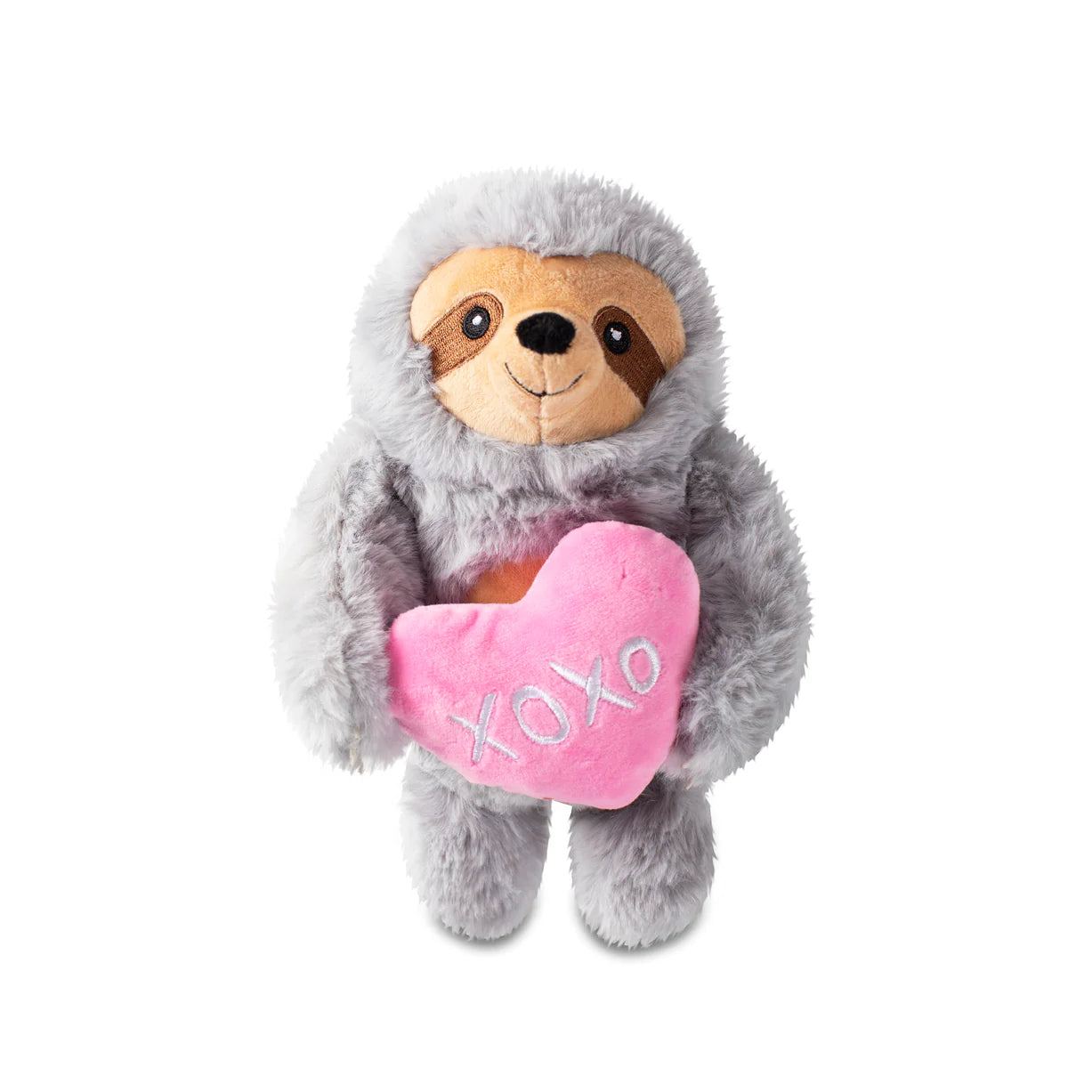 Hugs & Kisses Sloth Squeaky Plush Toy