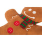 Holly Jolly Gingerbread Man Squeaky Toy