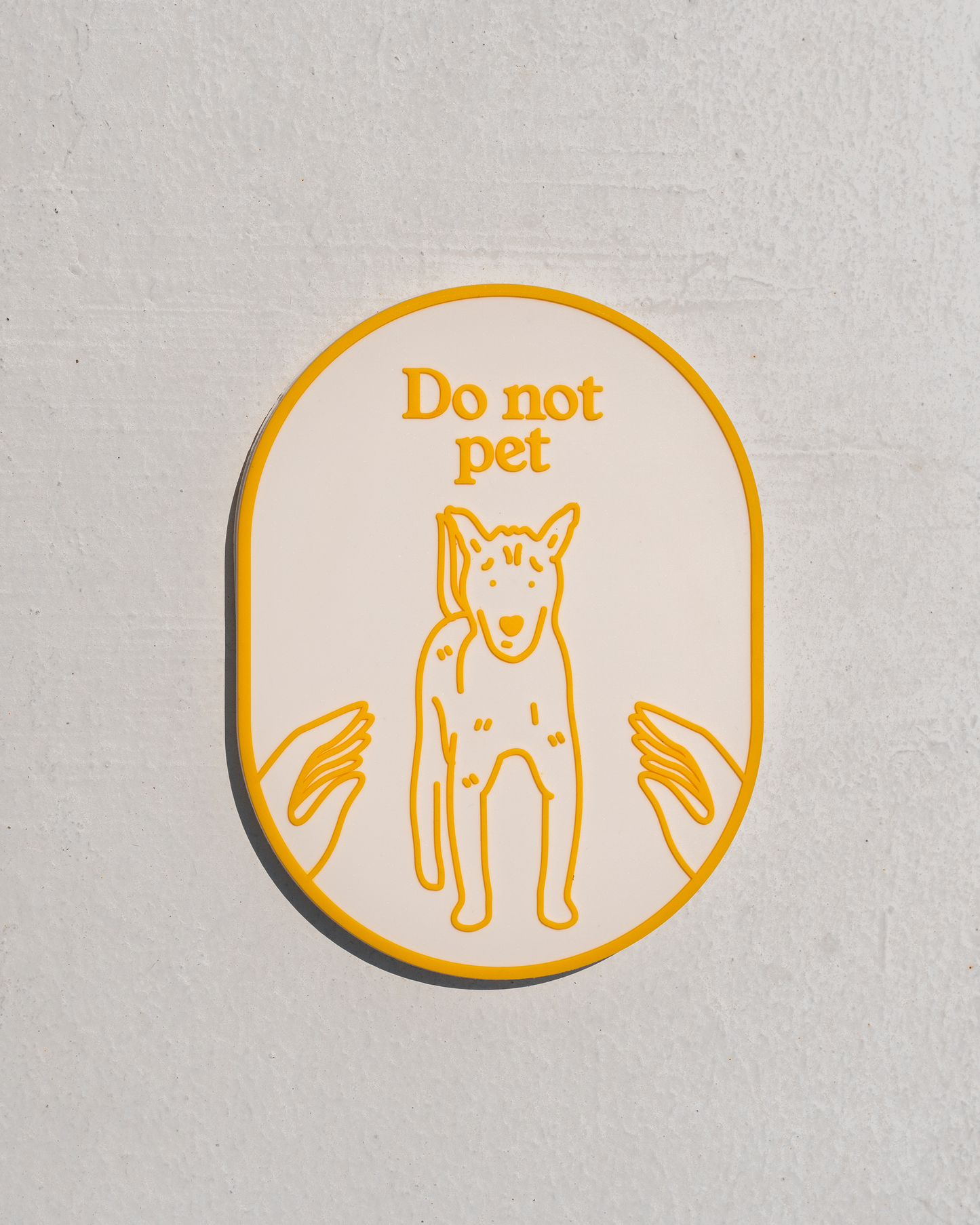 Do Not Pet Leash Patch (Singapore Special Design)