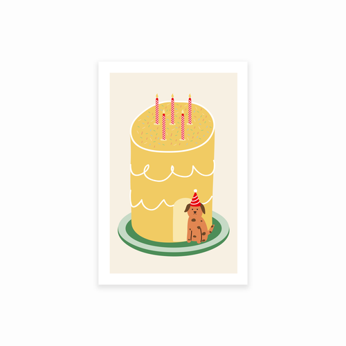 Cake House Postcard